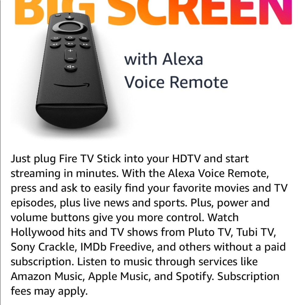 ❌SOLD❌Amazon Fire TV Stick with Alexa Voice Remote - Picture 6 of 6